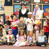 Pre-K students dress as their favorite book character!  Smiles all around.